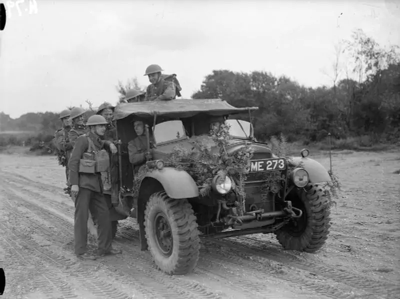 A British 15 cwt truck